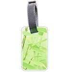 Bamboo Luggage Tag (Two Sides) Front