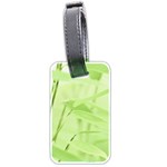 Bamboo Luggage Tag (Two Sides) Back