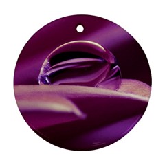 Waterdrop Round Ornament by Siebenhuehner