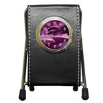 Waterdrop Stationery Holder Clock Front