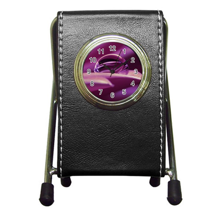 Waterdrop Stationery Holder Clock