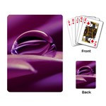 Waterdrop Playing Cards Single Design Back