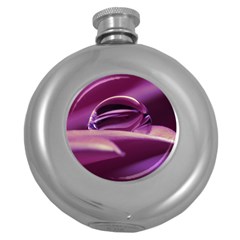 Waterdrop Hip Flask (round)