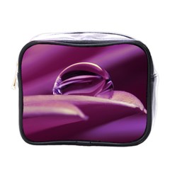 Waterdrop Mini Travel Toiletry Bag (one Side) by Siebenhuehner