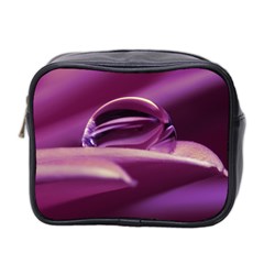 Waterdrop Mini Travel Toiletry Bag (two Sides) by Siebenhuehner