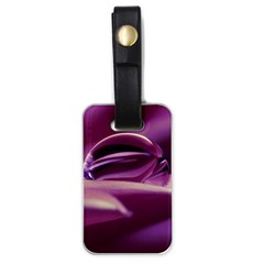 Waterdrop Luggage Tag (one Side)