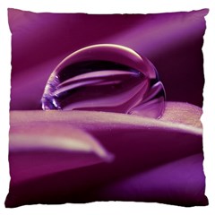 Waterdrop Large Cushion Case (two Sided)  by Siebenhuehner