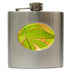 Leaf Hip Flask by Siebenhuehner