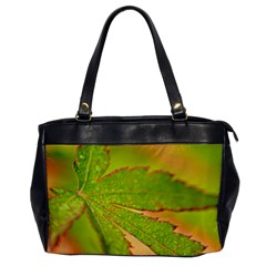 Leaf Oversize Office Handbag (one Side)