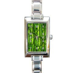 Magic Balls Rectangular Italian Charm Watch by Siebenhuehner