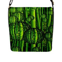 Magic Balls Flap Closure Messenger Bag (large) by Siebenhuehner