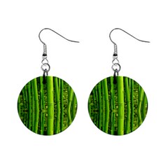 Bamboo Mini Button Earrings