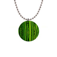 Bamboo Button Necklace