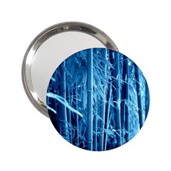 Blue Bamboo Handbag Mirror (2 25 )