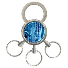 Blue Bamboo 3-ring Key Chain by Siebenhuehner