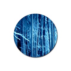 Blue Bamboo Drink Coasters 4 Pack (round)