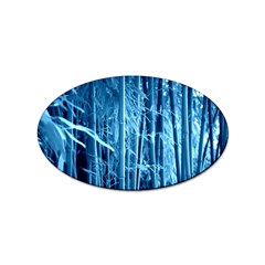 Blue Bamboo Sticker 100 Pack (oval) by Siebenhuehner