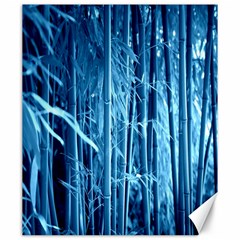 Blue Bamboo Canvas 20  X 24  (unframed) by Siebenhuehner