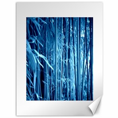 Blue Bamboo Canvas 36  X 48  (unframed) by Siebenhuehner