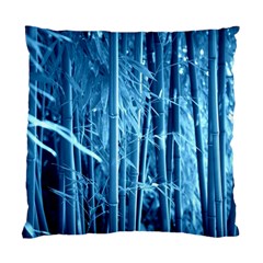 Blue Bamboo Cushion Case (single Sided) 