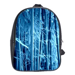 Blue Bamboo School Bag (large) by Siebenhuehner