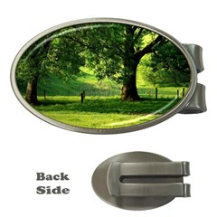 Trees Money Clip (oval) by Siebenhuehner