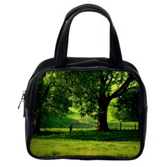 Trees Classic Handbag (one Side)