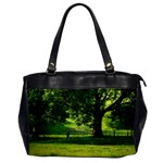 Trees Oversize Office Handbag (One Side) Front