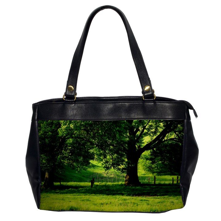 Trees Oversize Office Handbag (One Side)