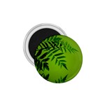 Leaf 1.75  Button Magnet Front