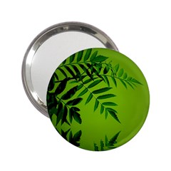 Leaf Handbag Mirror (2 25 ) by Siebenhuehner