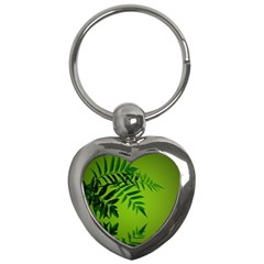 Leaf Key Chain (heart) by Siebenhuehner