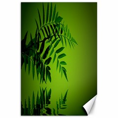 Leaf Canvas 24  X 36  (unframed) by Siebenhuehner