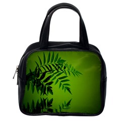 Leaf Classic Handbag (one Side) by Siebenhuehner