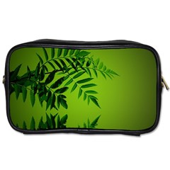 Leaf Travel Toiletry Bag (two Sides) by Siebenhuehner