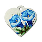 Enzian Dog Tag Heart (Two Sided) Front