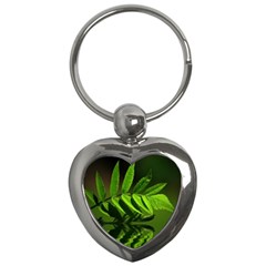 Leaf Key Chain (heart) by Siebenhuehner