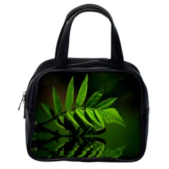 Leaf Classic Handbag (one Side) by Siebenhuehner