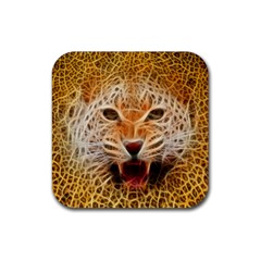 Jaguar Electricfied Drink Coaster (square) by masquerades