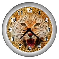 Jaguar Electricfied Wall Clock (silver) by masquerades