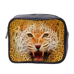 Jaguar Electricfied Mini Travel Toiletry Bag (two Sides) by masquerades