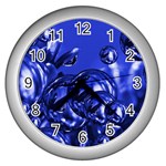 Magic Balls Wall Clock (Silver) Front