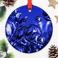 Magic Balls Round Ornament (two Sides) by Siebenhuehner