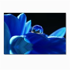 Waterdrop Postcard 4 x 6  (10 Pack) by Siebenhuehner