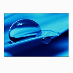 Waterdrops Postcards 5  X 7  (10 Pack) by Siebenhuehner