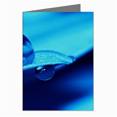 Waterdrops Greeting Card (8 Pack) by Siebenhuehner