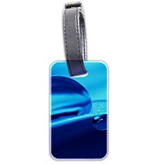 Waterdrops Luggage Tag (two Sides) by Siebenhuehner