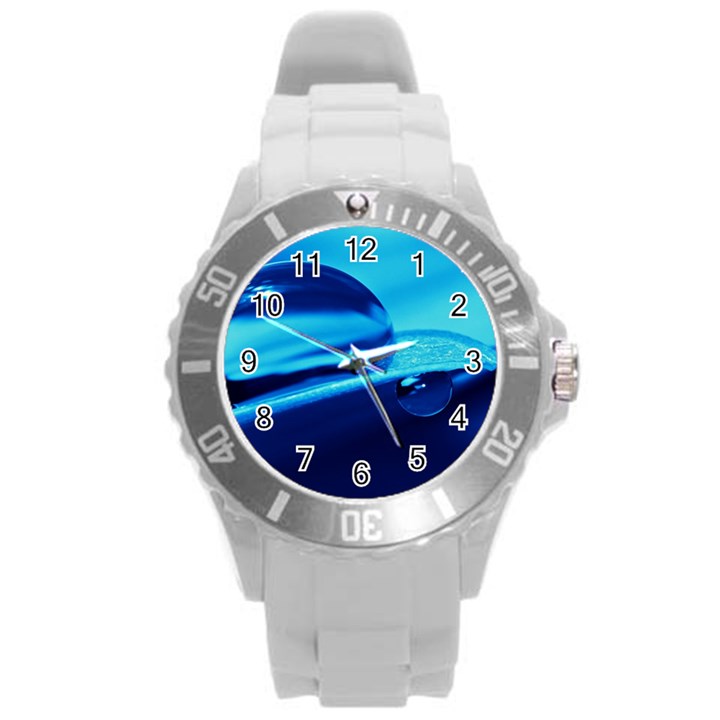 Waterdrops Plastic Sport Watch (Large)