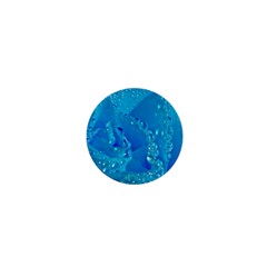 Blue Rose 1  Mini Button