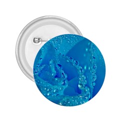 Blue Rose 2.25  Button